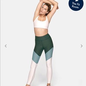 Outdoor Voices Tri Tone Leggings